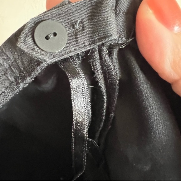 Eileen Fisher Black Pull On Crop Pants - Picture 6 of 6